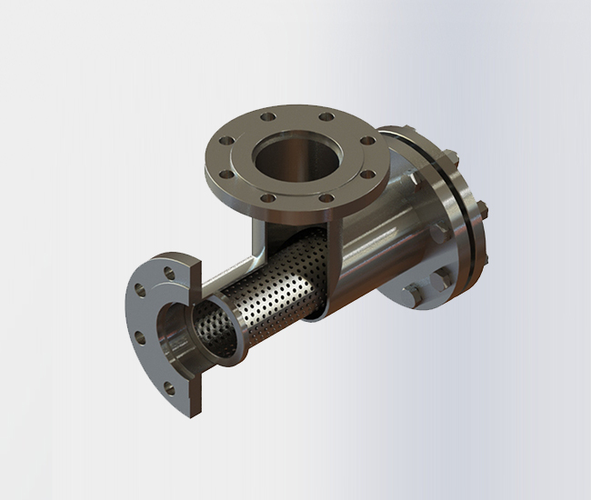 正折流T型过滤器